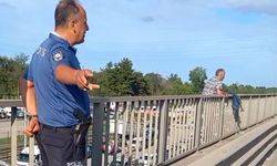 İntihara kalkışan şahsı polis ikna etti