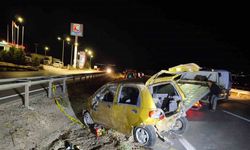 Takla atan otomobil hurdaya döndü: 1 ölü