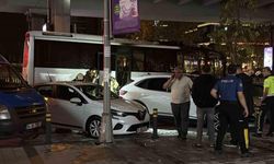 Turistleri taşıyan tur otobüsü alev alev yandı