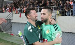 Eskişehirspor'da kaleye alışıyor