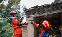 Çin'in Gansu eyaletinde 5,6 büyüklüğünde deprem!