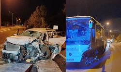 Eskişehir-Kütahya yolunda korkutan kaza: Otomobil sürücüsü ağır yaralandı
