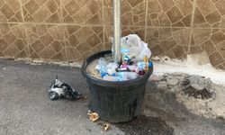 Akarbaşı’nda çöp tepkisi