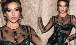 Hadise'den cesur sahne performansı