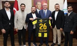 Başkan Kurt'u ziyaret ettiler