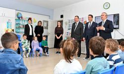 İl Müdürü Sinan Aydın minik öğrencileri ziyaret etti