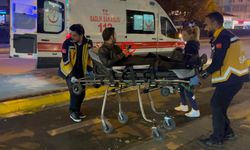 Eskişehir’de ilginç anlar: Bıçaklanan şahıs cep telefonunu bırakmadı