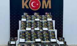 100 bin boş makaron ele geçirildi