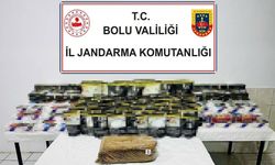 35 bin kaçak makaron ele geçirildi