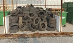 86,5 ton lastik geri dönüşüme kazandırıldı