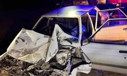 Ankara’da otomobil traktöre çarptı: 1 ölü, 1 yaralı