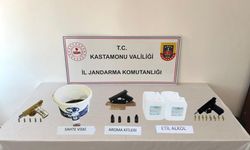 Kastamonu’da sahte alkol operasyonu: 3 gözaltı