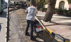 Motosikletlere yaya yolu denetimi