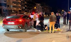 Otomobil ile motosiklet çarpıştı: 1 yaralı