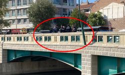 Kız arkadaşı gelince intihardan vazgeçti!