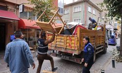 Odunpazarı zabıtasından kaldırım işgallerine denetim!