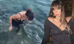 Hepsi grubunun Yasemin'in denizde zor anlar yaşadı