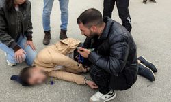 Eskişehir'de aniden yere yığılan genç korkuttu!
