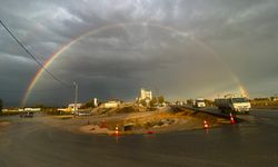 Eskişehir'de yağış sonrası görsel şölen... Görenler hayran kaldı