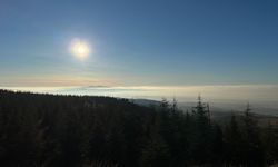 Eskişehir'de sis tabakası muhteşem manzara oluşturdu