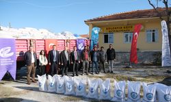 Eskişehir'in o ilçesinde tarıma büyük destek!