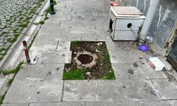 Eskişehir'de bu kaldırım yayaları zor duruma sokuyor