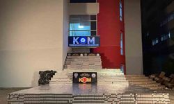 105 bin paket kaçak sigara ele geçirildi