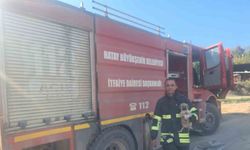 6 metrelik çukurda mahsur kalan yavru köpeği itfaiye kurtardı