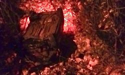 Araç dereye uçtu: 1 yaralı