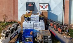 Bilecik’te 98 bin makaron ele geçirildi