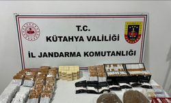Binlerce bandrolsüz makaron ele geçirildi