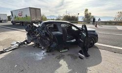 Bolu geçişinde feci kaza: 1 ölü, 4 yaralı