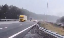 Bolu'da kar yağışı başladı