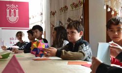 Çocuklar origami ile geometrinin dünyasını keşfetti