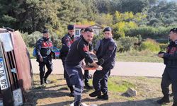 Devrilen otomolin sürücüsü yaralandı