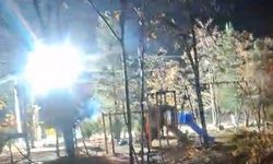 Elektrik hattı patladı