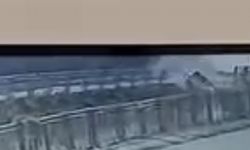 Hafif ticari araç sulama kanalına uçtu!