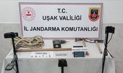 Jandarmadan kaçak kazıya suçüstü
