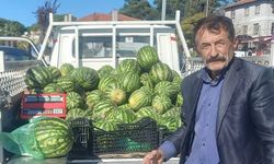 Kasım ayı geldi, karpuz tezgahtan inmedi