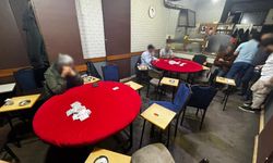 Kıraathaneye kumar baskını