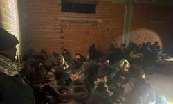 Metruk binadan 29 kaçak göçmen çıktı