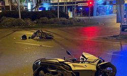 Motosiklet ve elektrikli motosiklet çarpıştı: 4 yaralı