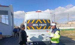 Okul servisleri denetlendi