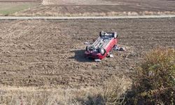 Otomobil takla attı: 1 yaralı