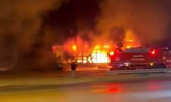 Sanayi sitesinde çıkan yangında 9 iş yeri kullanılamaz hale geldi