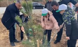 Şehitler anısına 400 fidan toprakla buluştu