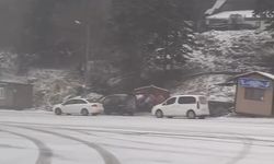 Uludağ’da kar yağışı etkisini gösterdi