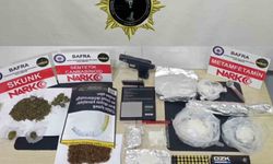 Zehir ve silah ele geçirildi