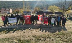 Atatürk yürüyüşünde doğa ve yoga buluştu
