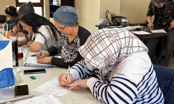 Eskişehir'de kadınlar o sanatı öğreniyorlar...
